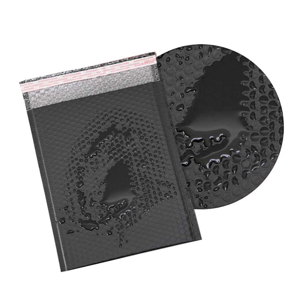 CH 100pcs 6x10 Inch Poly Bubble Mailers Waterproof Envelopes Shipping Envelopes Bags Black Padded Bubble Envelopes for Shipping/Packaging/Mailing Self Seal
