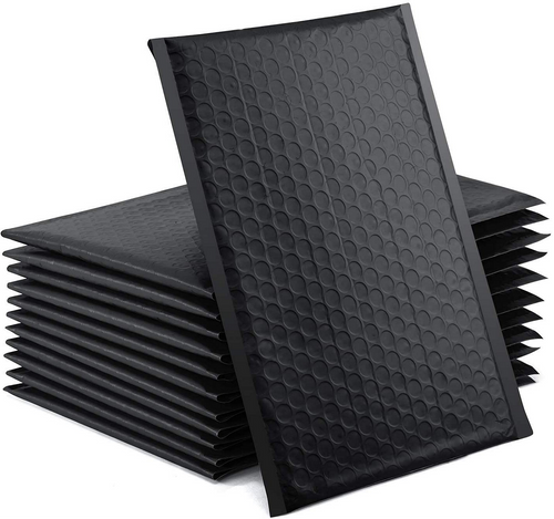 CH Pack Black Bubble Mailers 6x10" 800 Pcs Bulk Wholesale Waterproof Shipping Envelopes